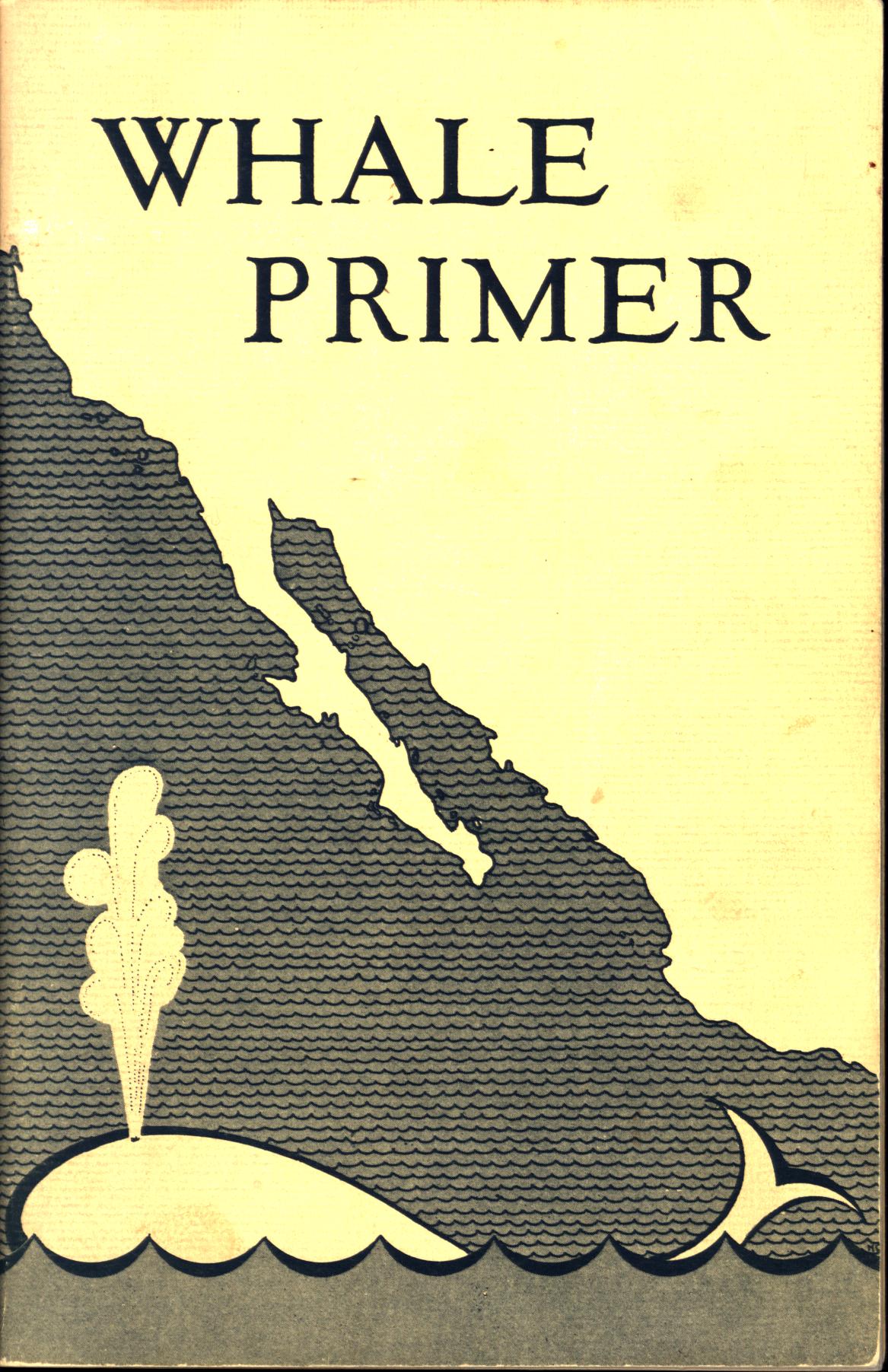 WHALE PRIMER: with special attention to the California gray whale. by Theodore J. Walker. 